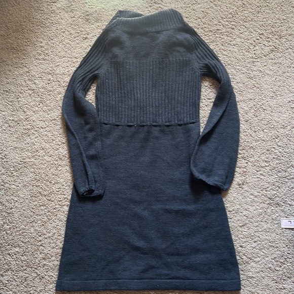 Gray Sweater Dress - Picture 2 of 10